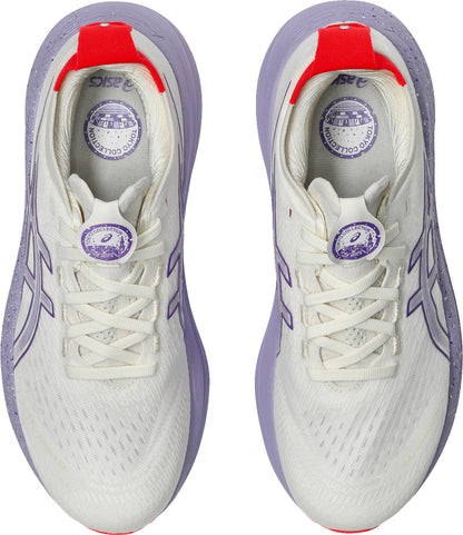Asics Gel Nimbus 27 Tokyo Womens Running Shoes - Cream