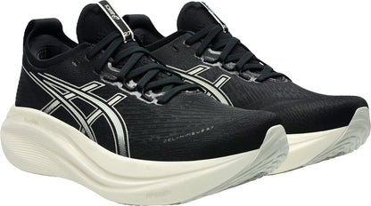 Asics Gel Nimbus 27 WIDE FIT Mens Running Shoes - Black