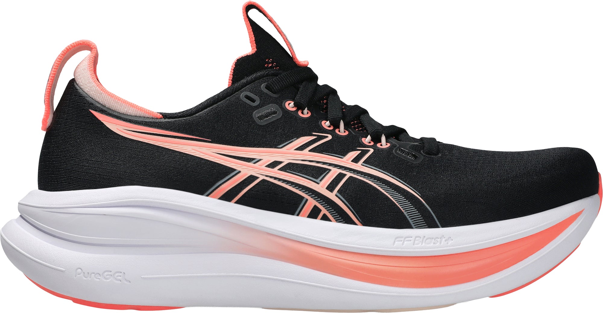 Asics Gel Nimbus 28 Womens Running Shoes - Black – Start Fitness