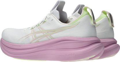 Asics Gel Nimbus 28 Womens Running Shoes - White