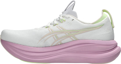 Asics Gel Nimbus 28 Womens Running Shoes - White