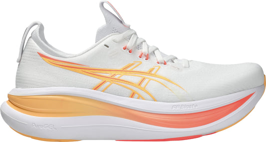 Asics Gel Nimbus 28 Womens Running Shoes - White