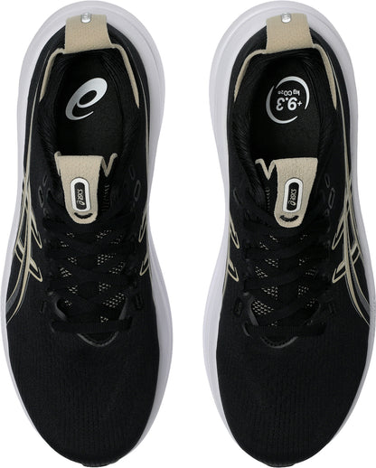 Asics Gel Nimbus 28 WIDE FIT Mens Running Shoes - Black