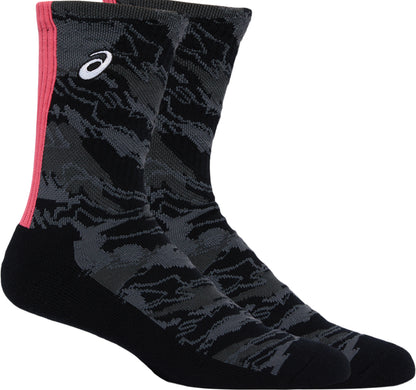 Asics Graphic Crew Running Socks - Grey