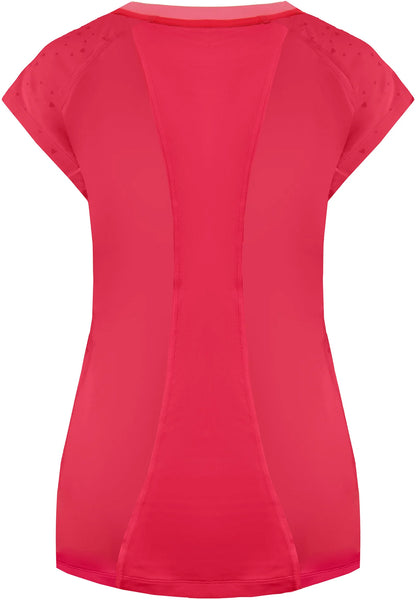 Asics Lite-Show Short Sleeve Womens Running Top - Pink