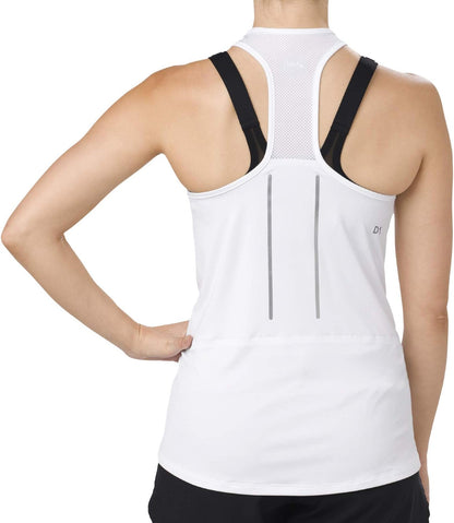 Asics Lite-Show Womens Running Vest Tank Top - White