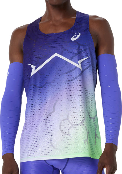 Asics MetaSpeed Mens Running Vest - Blue
