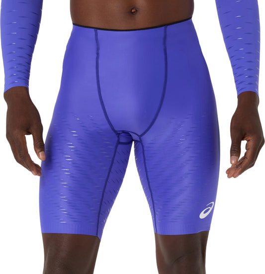 Asics MetaSpeed Mens Short Running Tights - Blue
