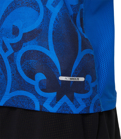 Asics Nations Mens Running Vest - Blue