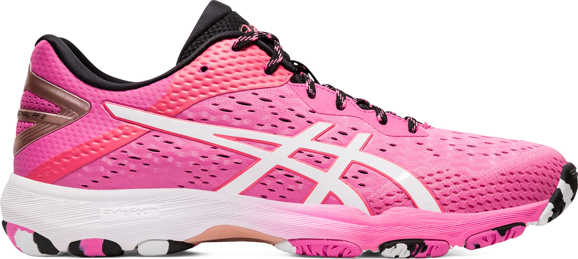 Asics Netburner Professional FF Womens Netball Shoes Pink