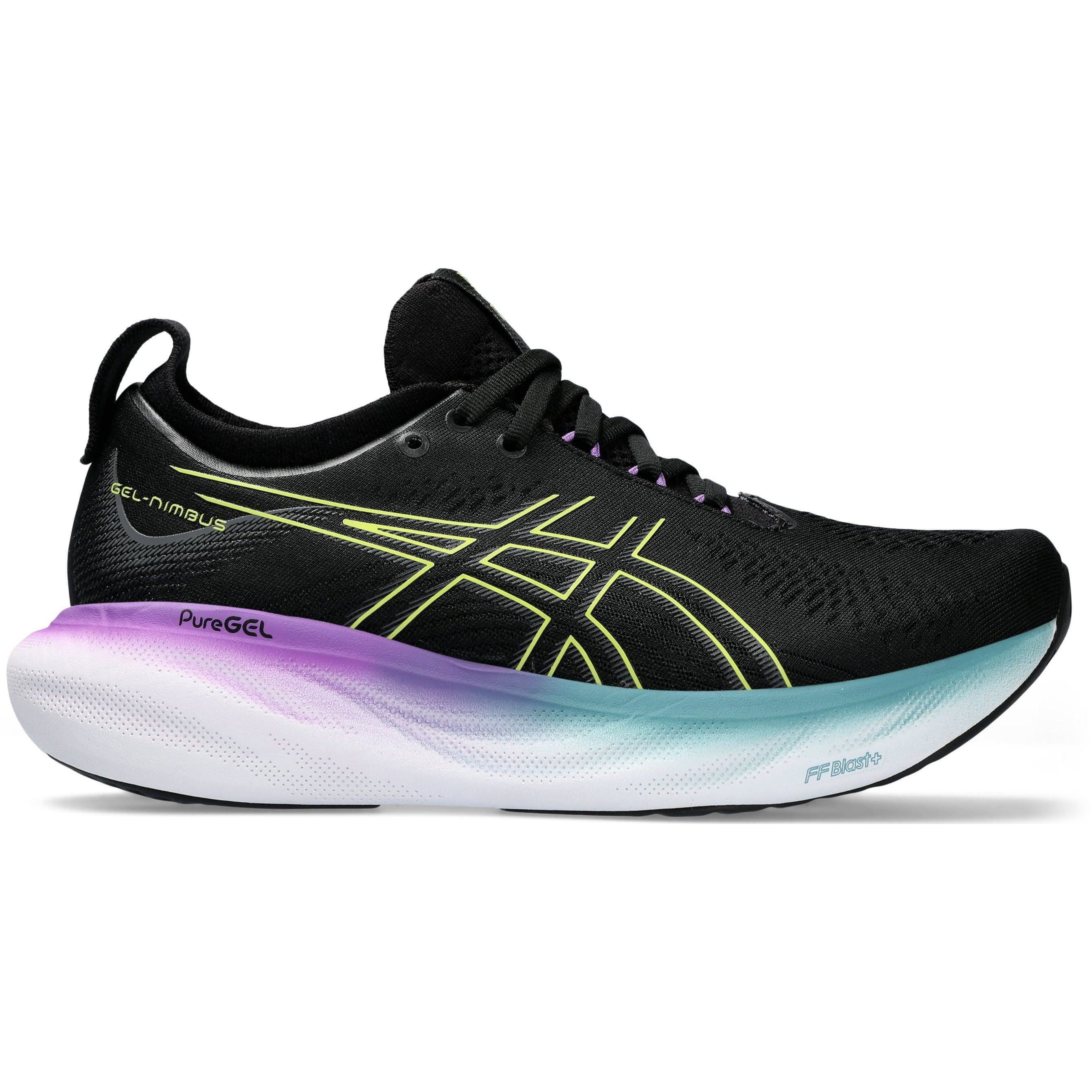 Asics Gel Nimbus 25 Womens Running Shoes Black