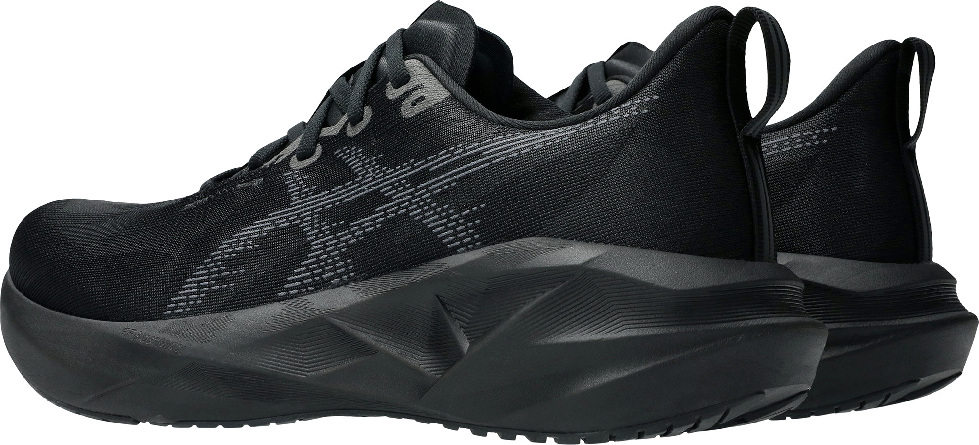 Asics NovaBlast 5 Mens Running Shoes - Black – Start Fitness