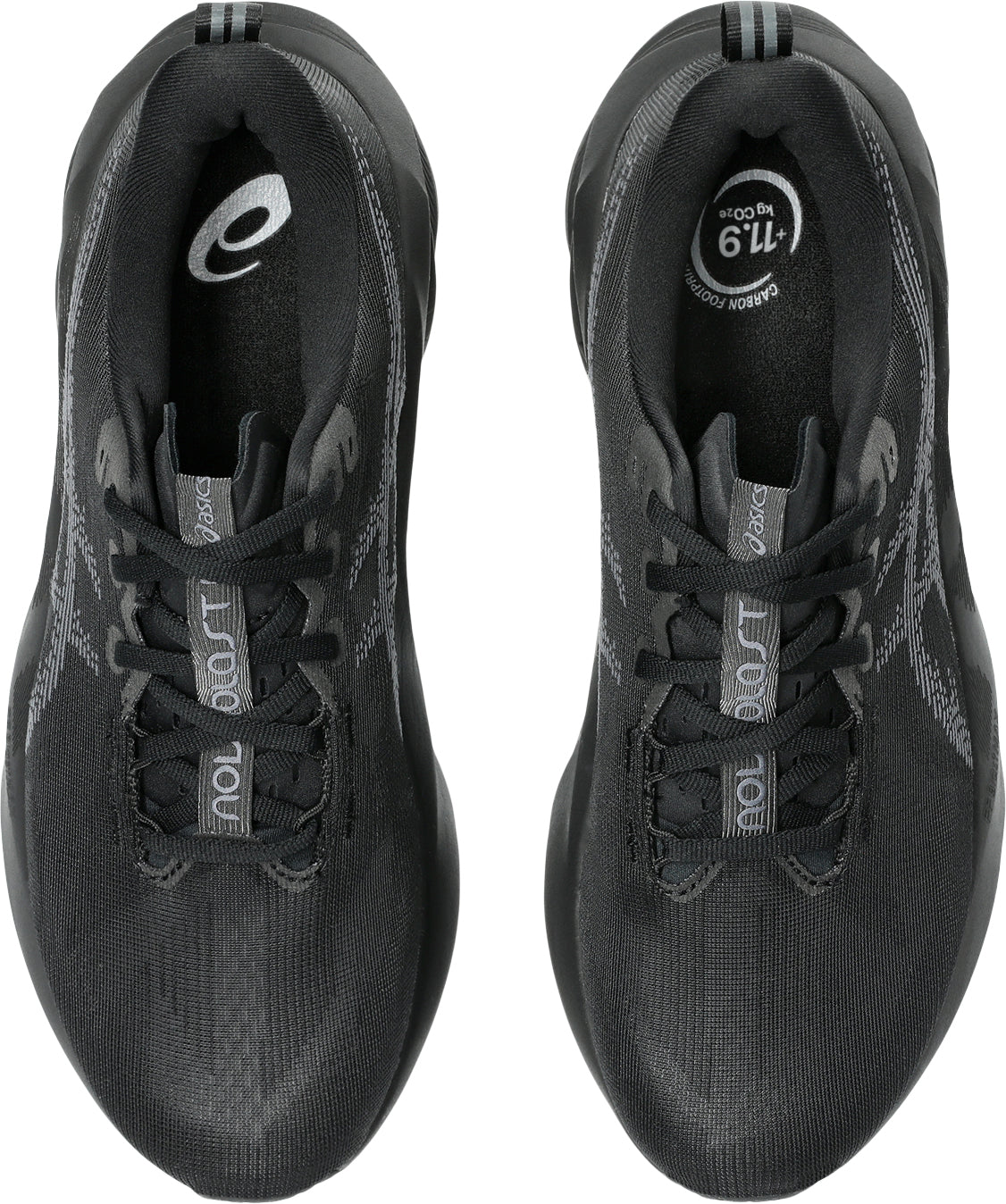 Asics NovaBlast 5 Mens Running Shoes - Black – Start Fitness
