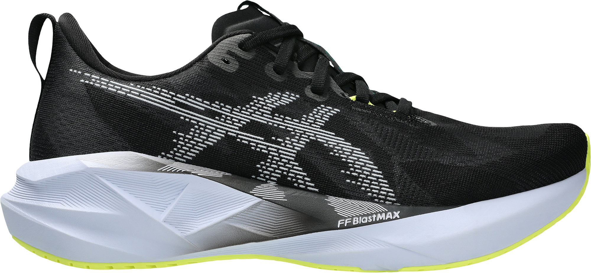 Asics NovaBlast 5 Mens Running Shoes - Black – Start Fitness