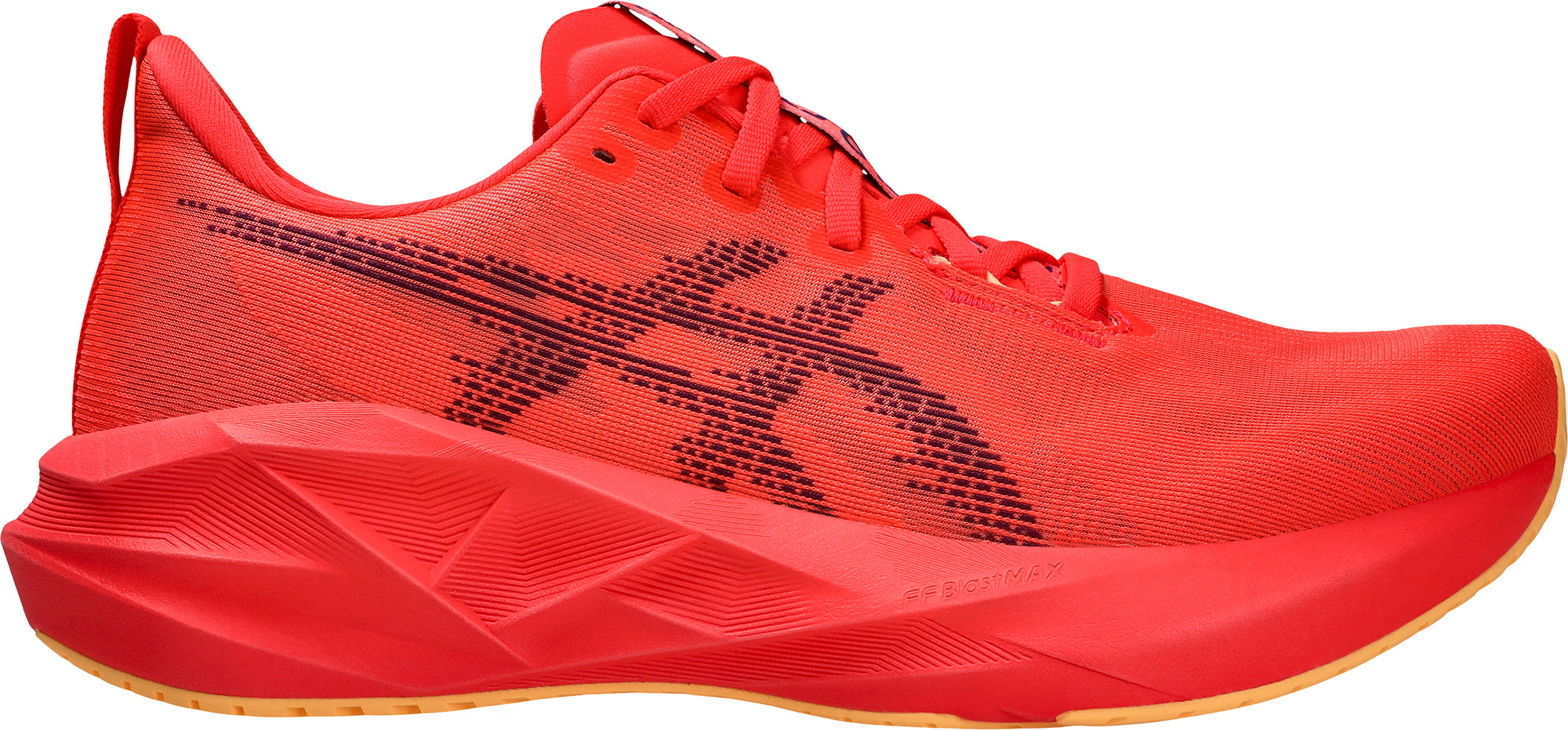 Asics NovaBlast 5 Mens Running Shoes - Red – Start Fitness