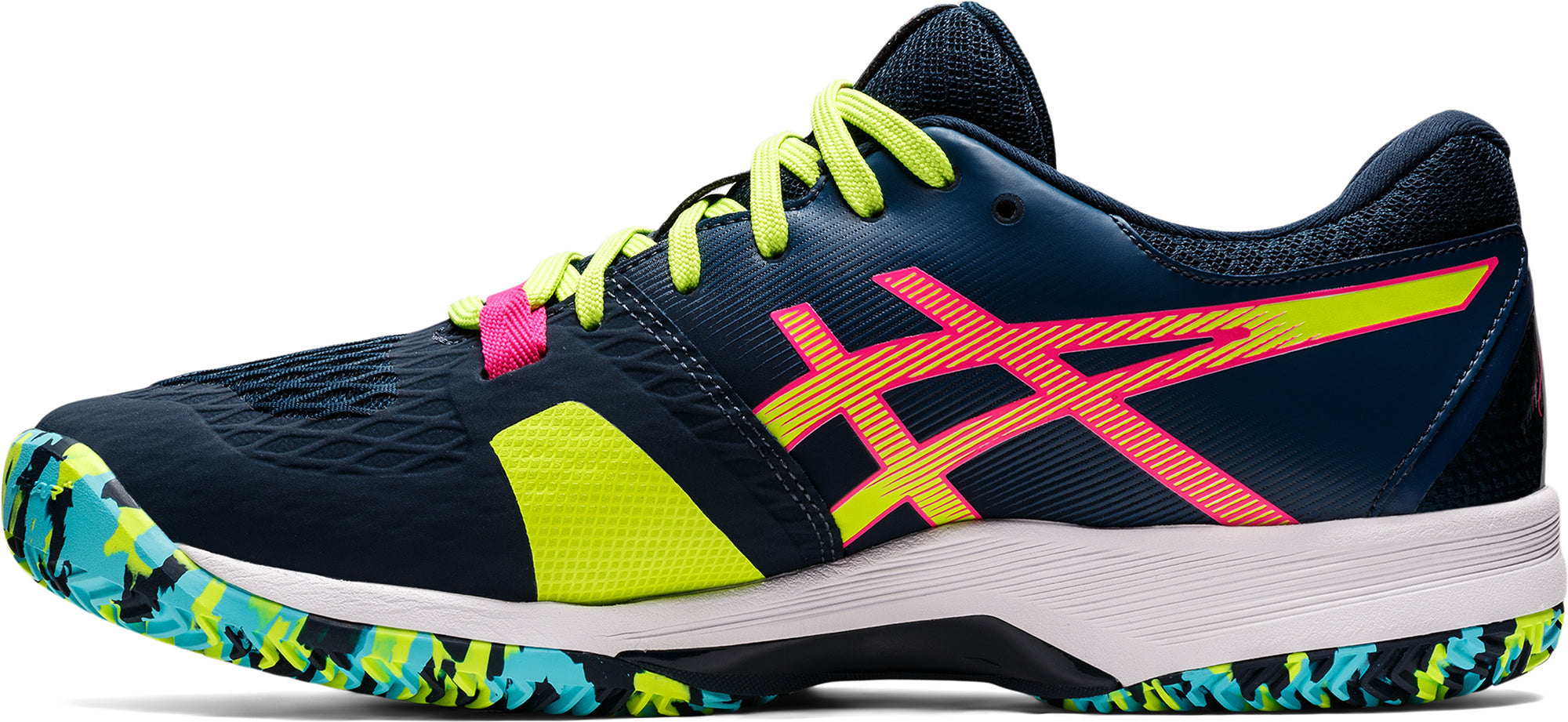 Asics Padel Lima FF Mens Court Shoes Blue