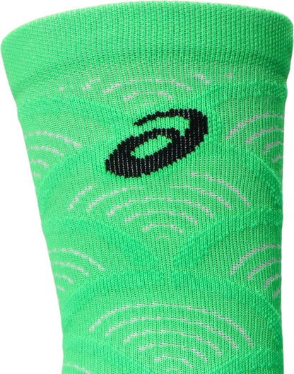 Asics Performance Crew Running Socks - Green