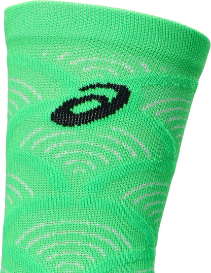 Asics Performance Crew Running Socks - Green