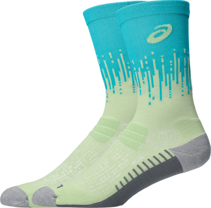 Asics Performance Crew Running Socks - Green