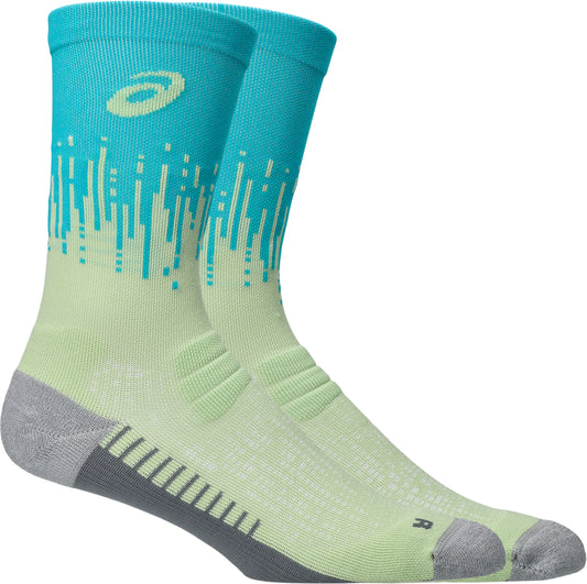 Asics Performance Crew Running Socks - Green