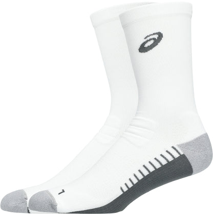 Asics Performance Crew Running Socks - White