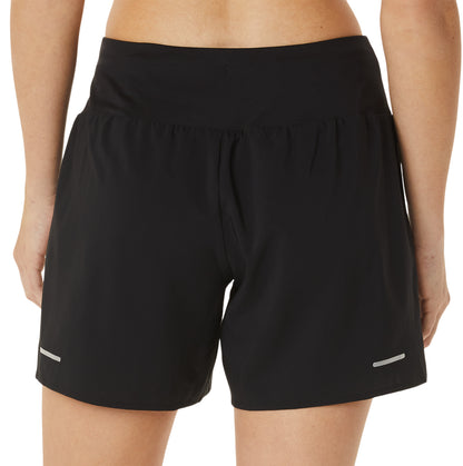 Asics Road 2 In 1 Womens Running Shorts - Black