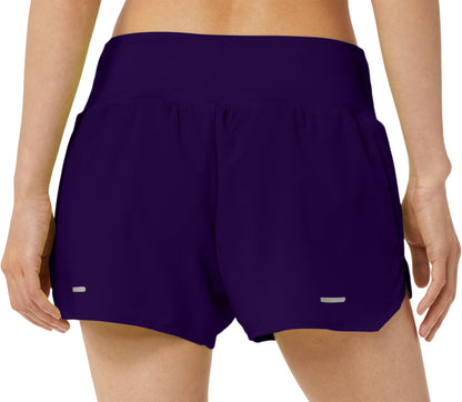 Asics Road 3.5 Inch Womens Running Shorts - Blue
