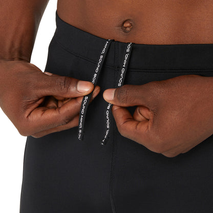 Asics Road Sprinter Mens Short Running Tights - Black