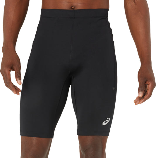 Asics Road Sprinter Mens Short Running Tights - Black