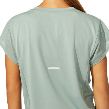 Asics SMSB Short Sleeve Womens Running Top - Grey