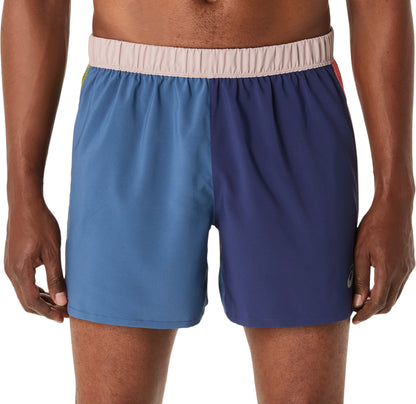 Asics Shikisai 5 Inch Mens Running Shorts - Blue