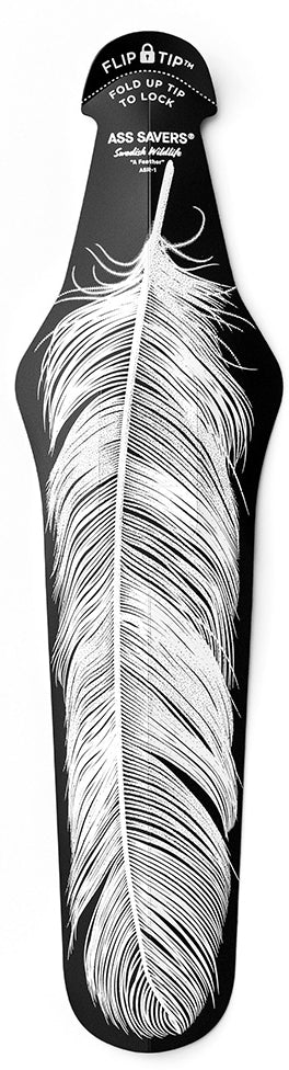 Ass Savers Regular Rear Mudguard - Black