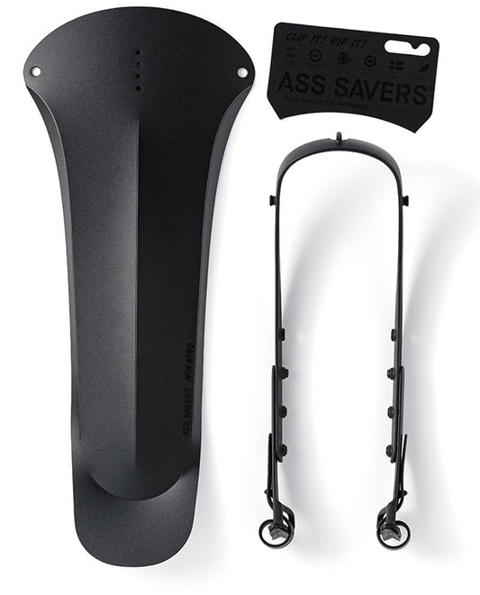 Ass Saver Win Wing MTB Rear Mudguard - Stealth Black