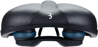 BBB Meander Relaxed Cycling Saddle - Black