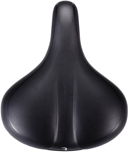 BBB Meander Upright Cycling Saddle - Black