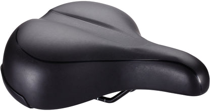 BBB Meander Upright Cycling Saddle - Black