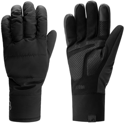 BBB PufferShield Waterproof Winter Cycling Gloves - Black