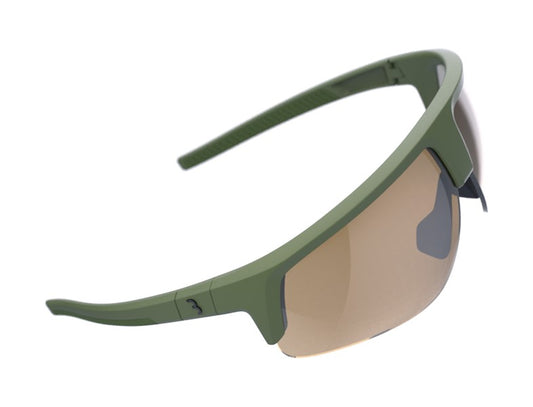 BBB Comet Cycling Sunglasses - Matte Olive