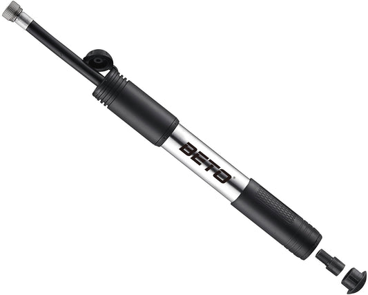 Beto Fly 1-Way Alloy Mini Pump - Silver