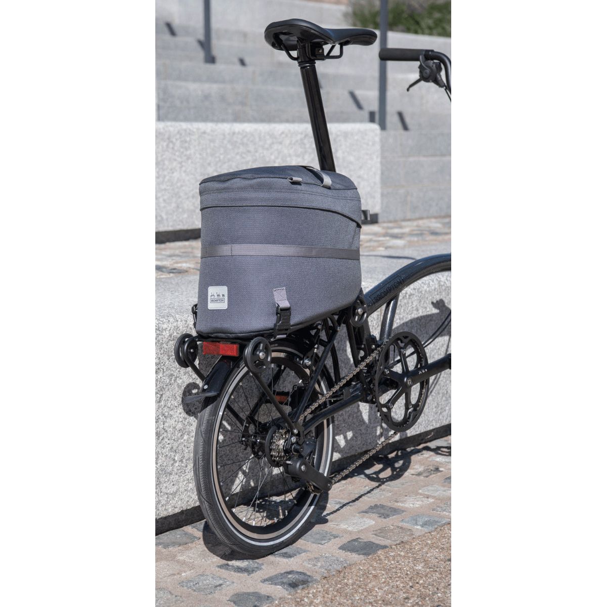 Brompton Borough Roller Rack Bag Grey Start Fitness