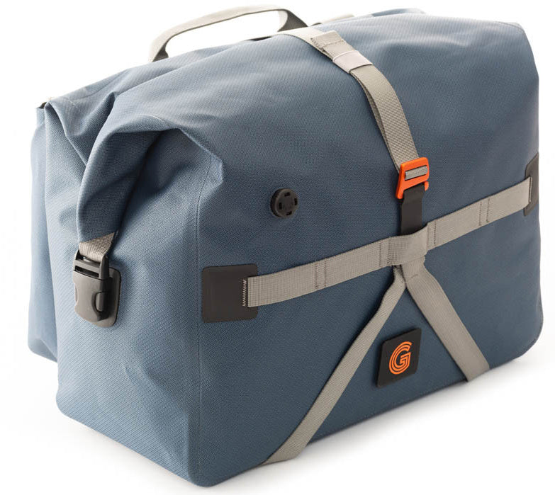 Brompton Borough Waterproof Roll Top Bag - Blue – Start Fitness
