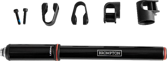 Brompton Hand Pump With Mounting Bracket - Black