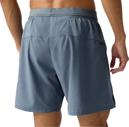 Brooks 7 Inch Journey 2 In 1 Mens Running Shorts - Grey