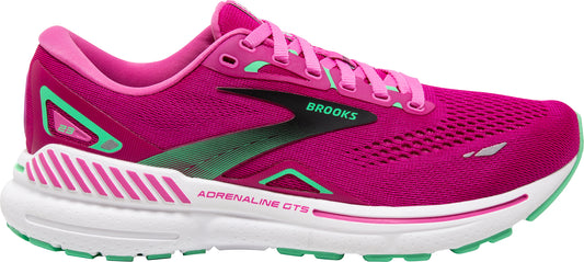 Brooks Adrenaline GTS 23 Womens Running Shoes - Pink