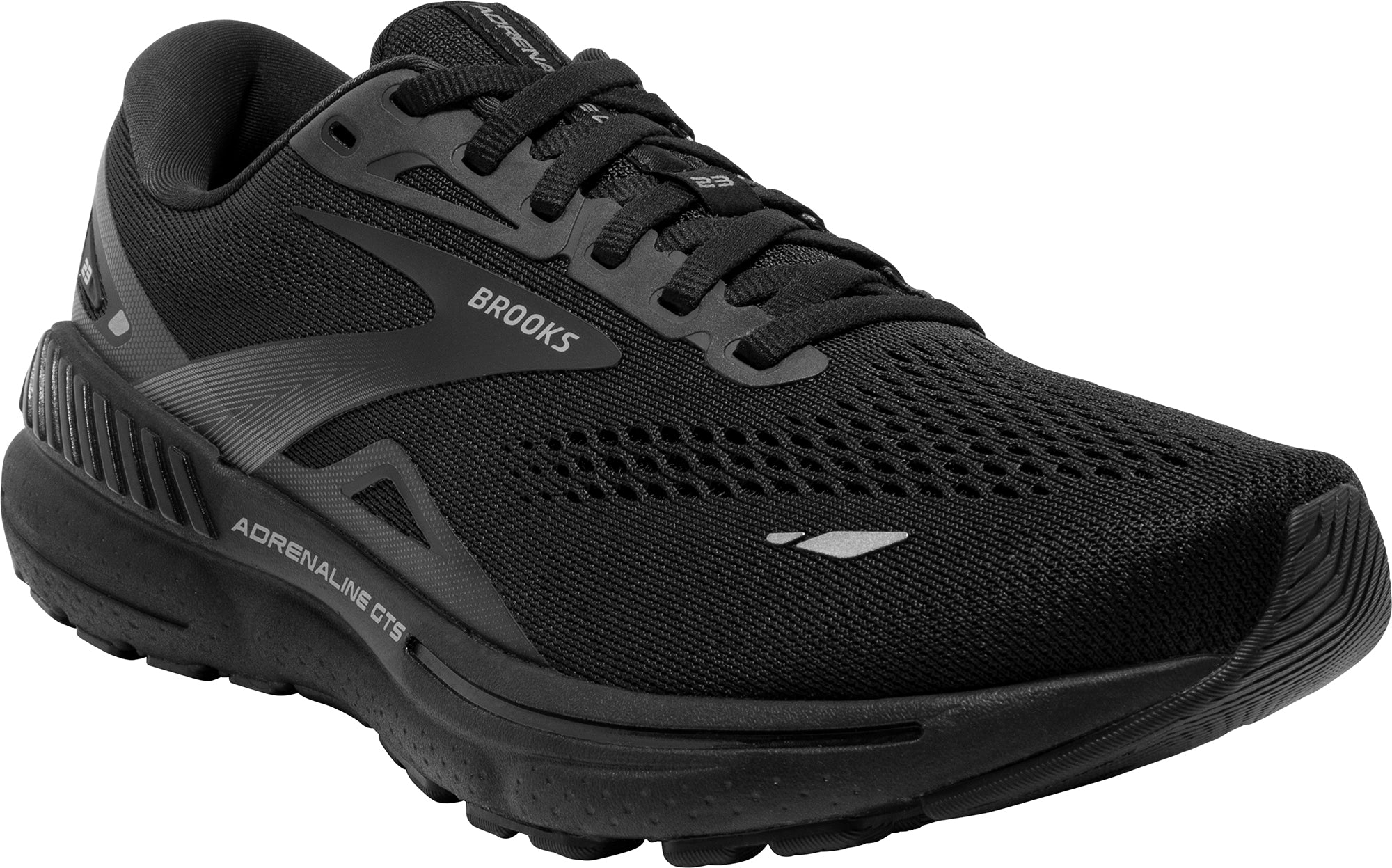 Brooks Adrenaline GTS 23 WIDE FIT Womens Running Shoes Black Start Fitness