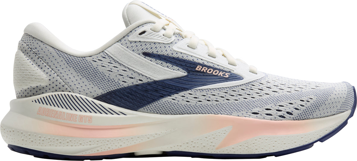 Brooks Adrenaline GTS 24 WIDE FIT Womens Running Shoes Grey Start