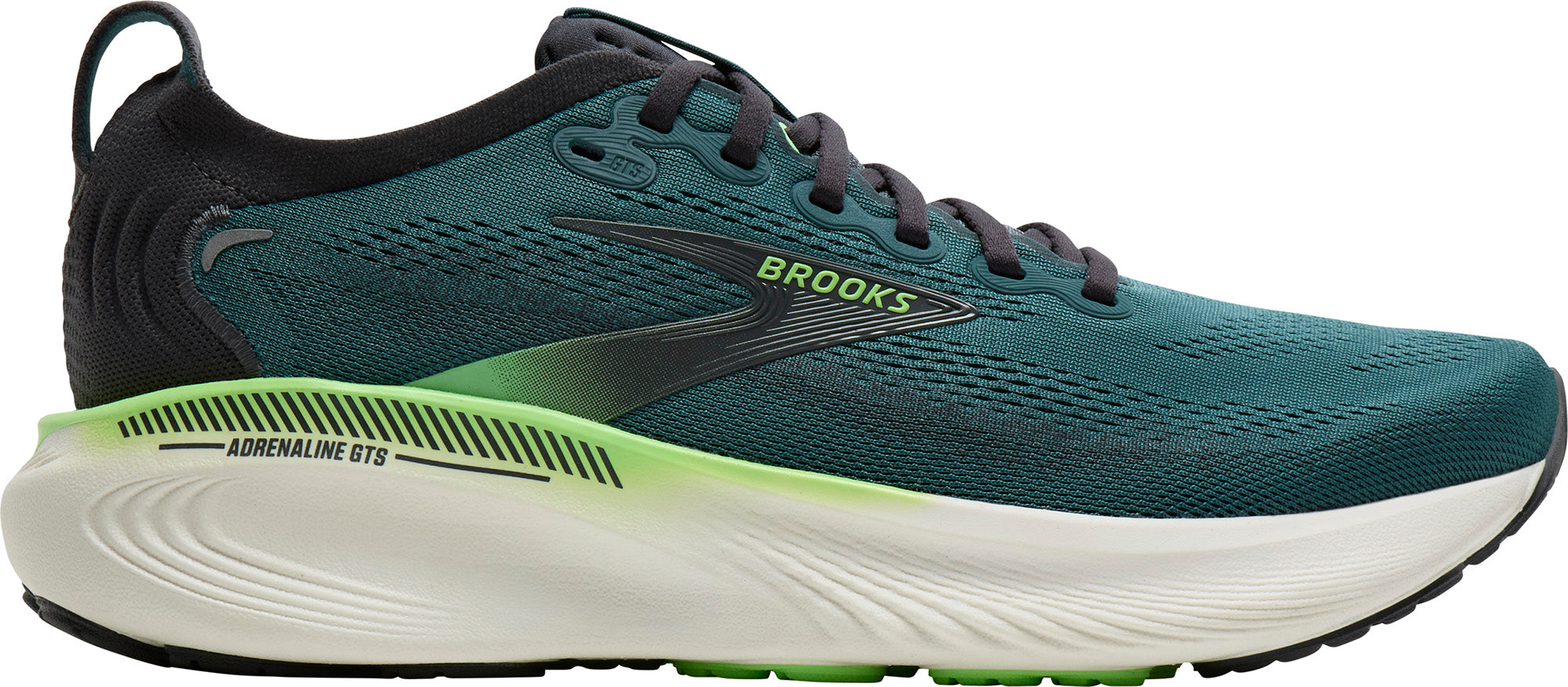 Brooks Adrenaline GTS 25 Mens Running Shoes - Green – Start Fitness