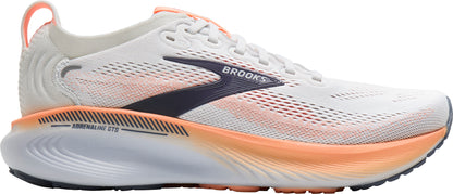 Brooks Adrenaline GTS 25 Womens Running Shoes - White