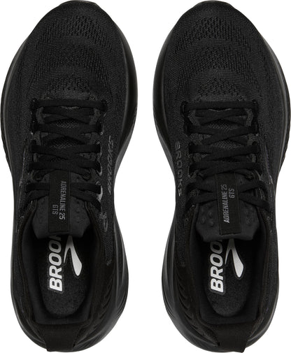 Brooks Adrenaline GTS 25 WIDE FIT Mens Running Shoes - Black