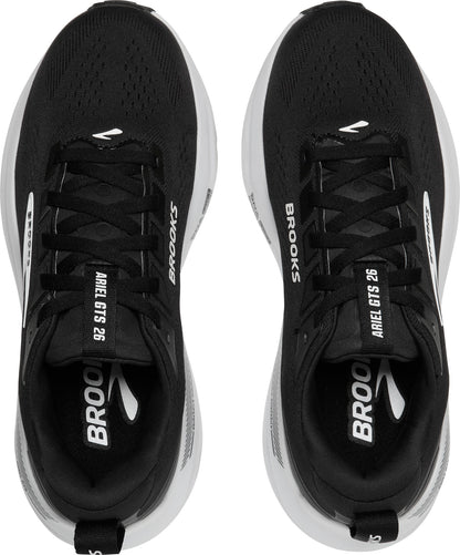 Brooks Ariel GTS 26 WIDE FIT Womens Running Shoes - Black